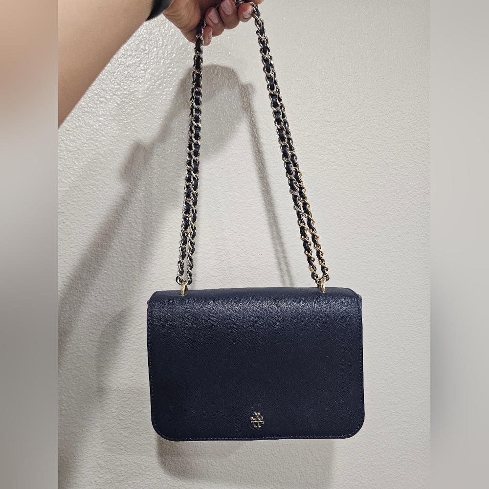 Tory Burch Navy Crossbody Bag